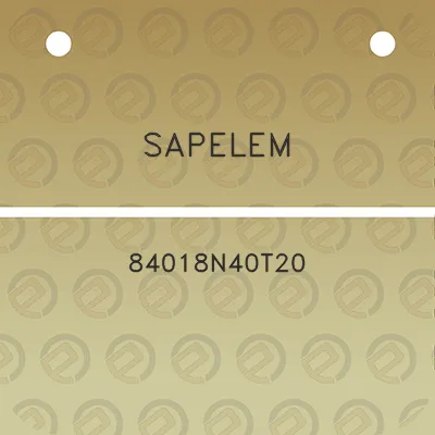 sapelem-84018n40t20