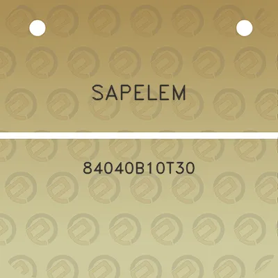 sapelem-84040b10t30