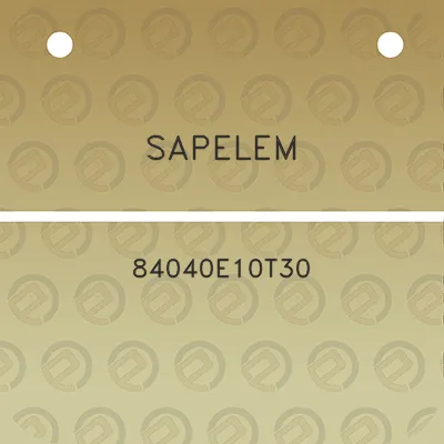 sapelem-84040e10t30