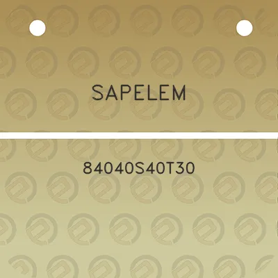 sapelem-84040s40t30