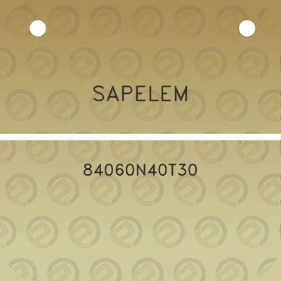 sapelem-84060n40t30