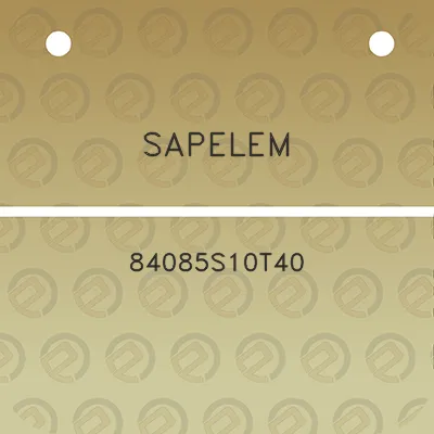 sapelem-84085s10t40