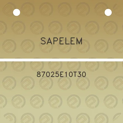 sapelem-87025e10t30