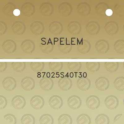 sapelem-87025s40t30