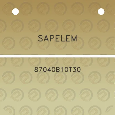 sapelem-87040b10t30