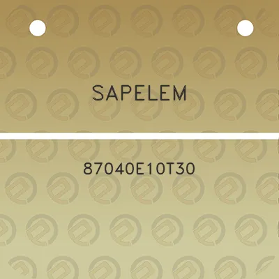 sapelem-87040e10t30