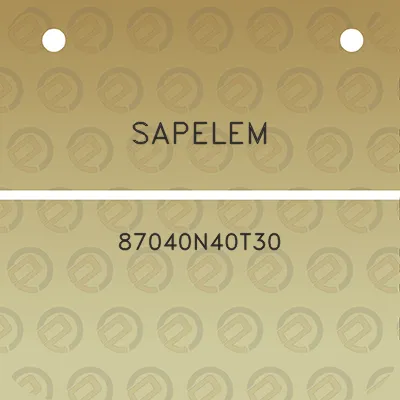 sapelem-87040n40t30