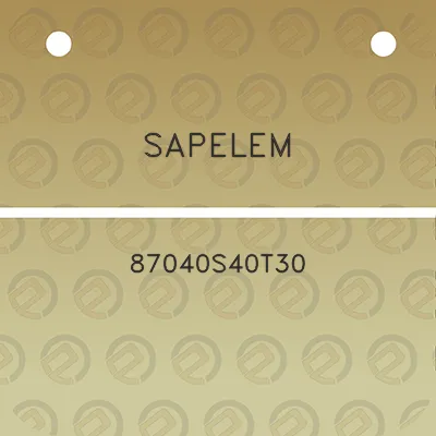 sapelem-87040s40t30