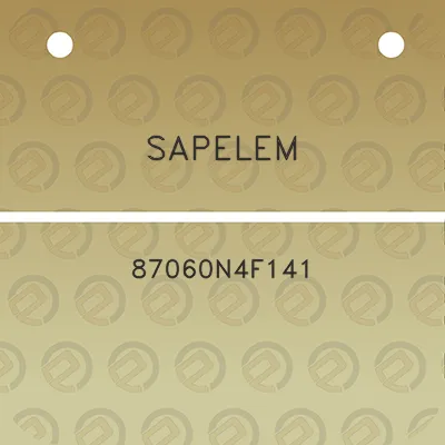 sapelem-87060n4f141