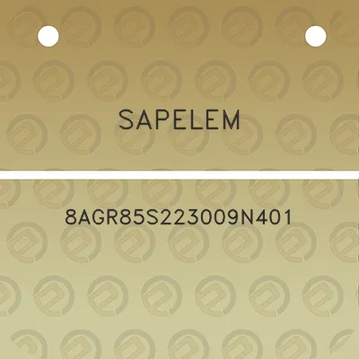 sapelem-8agr85s223009n401