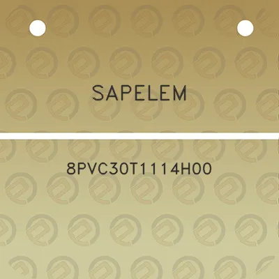 sapelem-8pvc30t1114h00