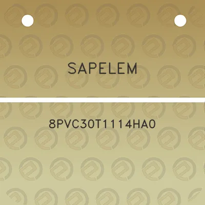 sapelem-8pvc30t1114ha0