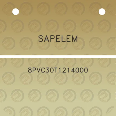 sapelem-8pvc30t1214000