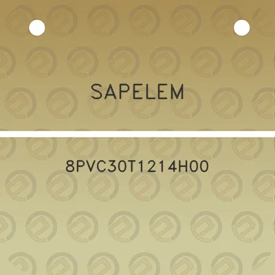 sapelem-8pvc30t1214h00