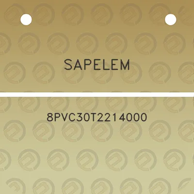 sapelem-8pvc30t2214000