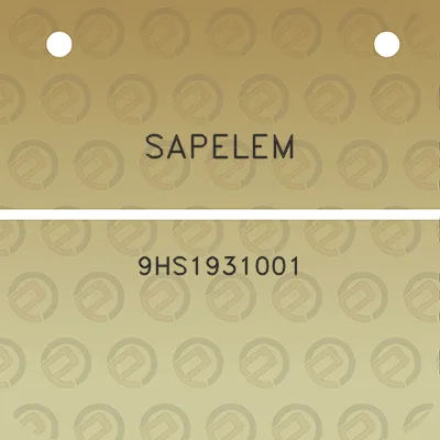 sapelem-9hs1931001