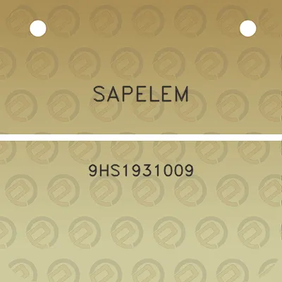 sapelem-9hs1931009