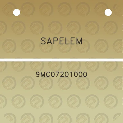 sapelem-9mc07201000