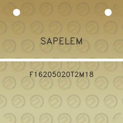 sapelem-f16205020t2m18