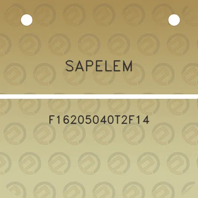 sapelem-f16205040t2f14