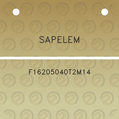 sapelem-f16205040t2m14