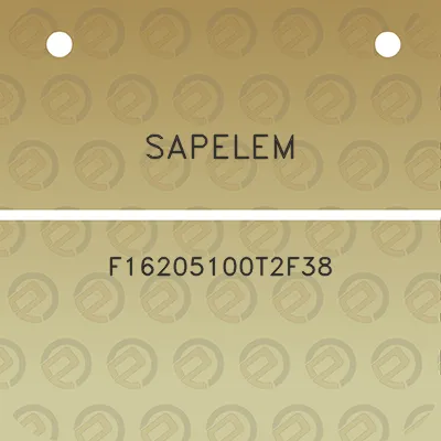 sapelem-f16205100t2f38