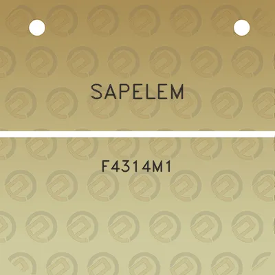 sapelem-f4314m1