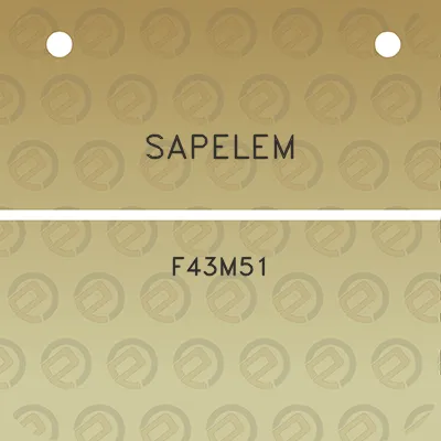 sapelem-f43m51