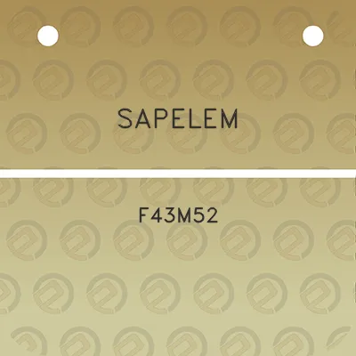 sapelem-f43m52