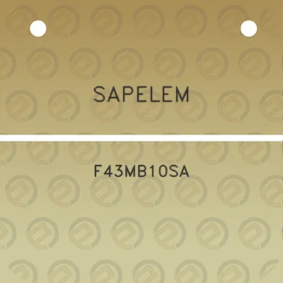 sapelem-f43mb10sa