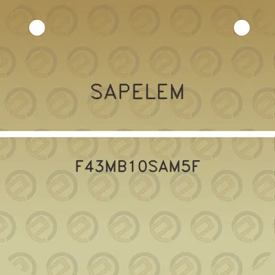 sapelem-f43mb10sam5f