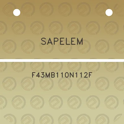 sapelem-f43mb110n112f