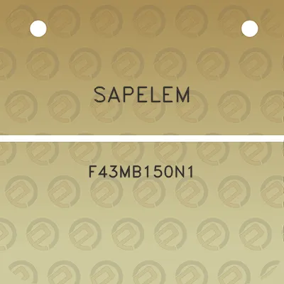 sapelem-f43mb150n1