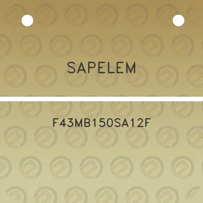 sapelem-f43mb150sa12f