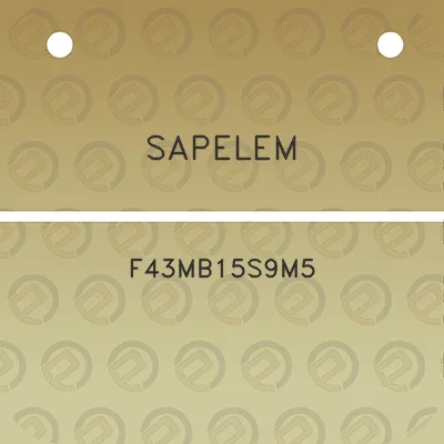 sapelem-f43mb15s9m5