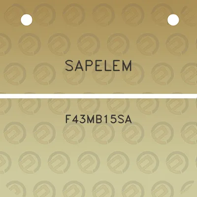 sapelem-f43mb15sa