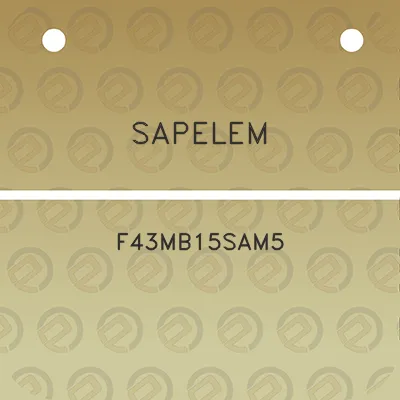 sapelem-f43mb15sam5