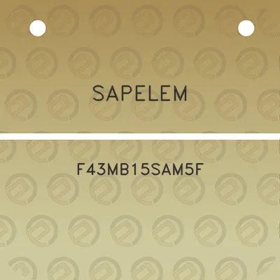 sapelem-f43mb15sam5f