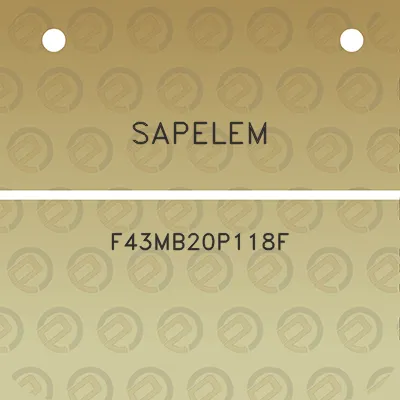 sapelem-f43mb20p118f