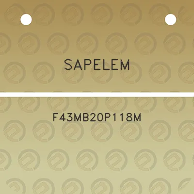 sapelem-f43mb20p118m