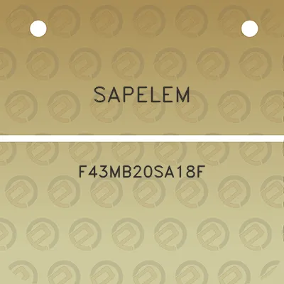 sapelem-f43mb20sa18f