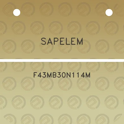 sapelem-f43mb30n114m