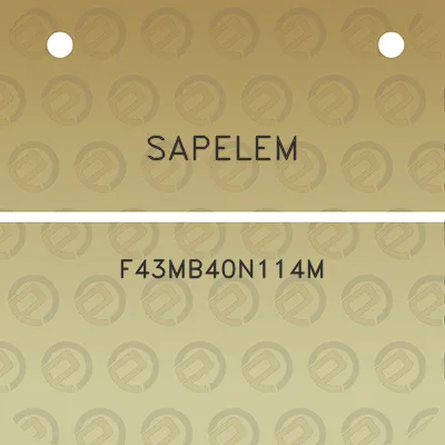 sapelem-f43mb40n114m