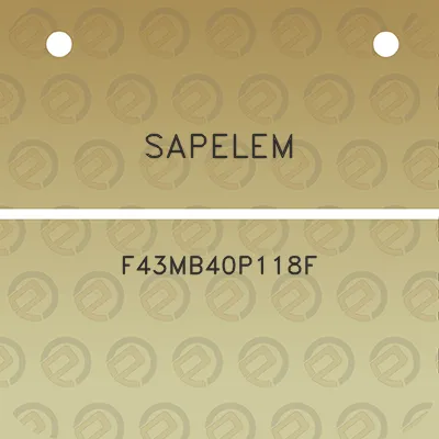 sapelem-f43mb40p118f