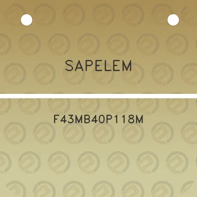 sapelem-f43mb40p118m