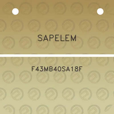 sapelem-f43mb40sa18f