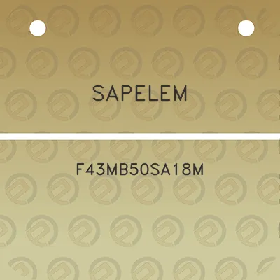 sapelem-f43mb50sa18m