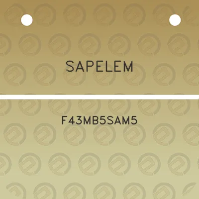 sapelem-f43mb5sam5