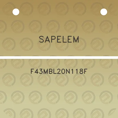 sapelem-f43mbl20n118f