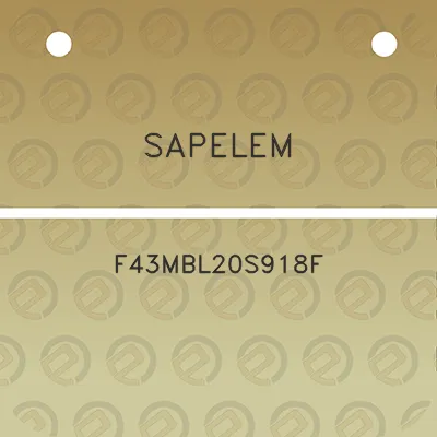 sapelem-f43mbl20s918f